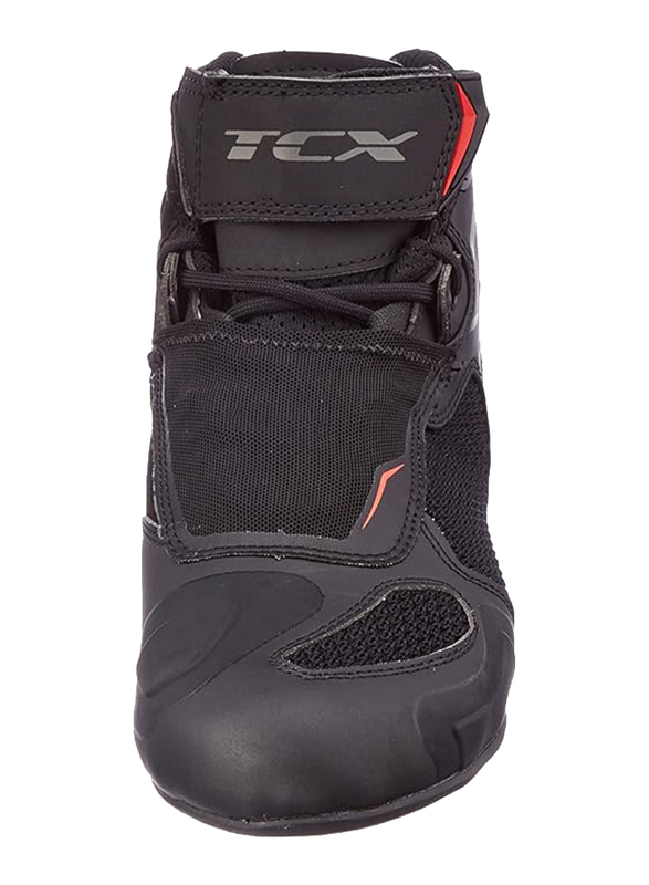 Tcx R04d Air Motorcycle Boot, 41 EU, Black/Red